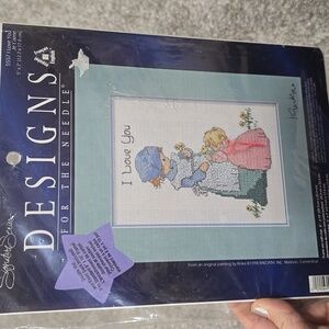 Vintage 1998 - Cross Stitch Kit "I Love You" #5557